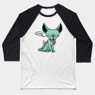 Lying cat Baseball T-Shirt